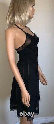 $3200 Chanel 2006 Palais Dress 38 40 42 6 8 10 Black Suit Top Skirt M LBD 06p