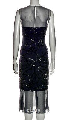 $4,400 Chanel VINTAGE 97a Black Cocktail Dress Top 36 38 40 4 6 8 S M L Gift Bag