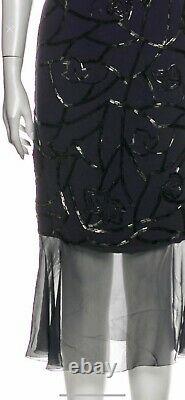 $4,400 Chanel VINTAGE 97a Black Cocktail Dress Top 36 38 40 4 6 8 S M L Gift Bag