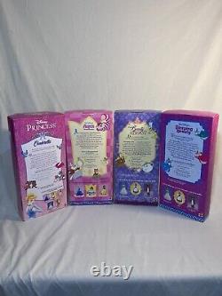 4 Disney My Favorite Fairytale Doll Belle, Alice, Cinderella, Sleeping Beauty