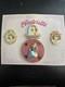 4 Pin Cinderella Set Limited Edition Of 1000 (larger Pin Is A Spinner)