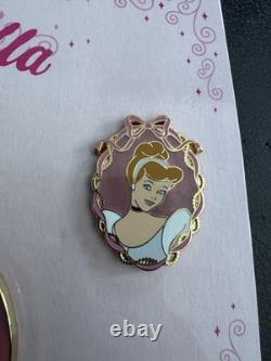 4 Pin Cinderella Set Limited Edition Of 1000 (larger Pin Is A Spinner)