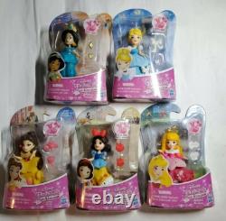5 New Disney Princess Little Kingdom Cinderella Belle Jasmine Aurora Snow White