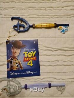 8 Disney store Keys Frozen II Donald Cinderella Christmas Toy Story 4 etc