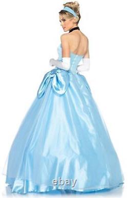 Adult Women's Disney Cinderella Princess Fairy Tale Ballroom Halloween Costume