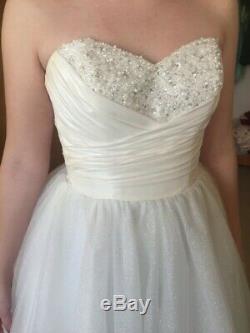 Alfred Angelo Disney's Cinderella wedding dress size 12 style 205