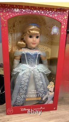 American Girl Disney Cinderella 18-inch Limited Series Swarovski New Box