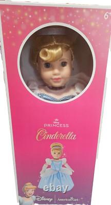 American Girl Disney Princess Cinderella 18-inch Doll Enchanting Magical NIB