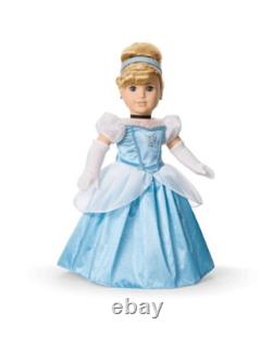 American Girl Disney Princess Cinderella 18-inch Doll, New In Box