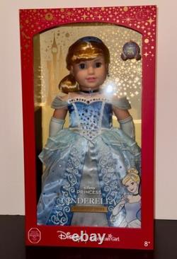 American Girl Disney Princess Cinderella Swarovski Collector Doll NEW