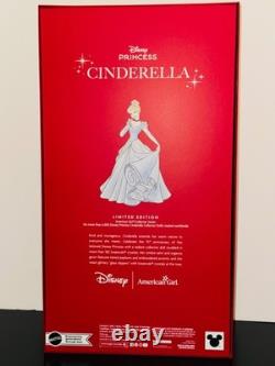 American Girl Disney Princess Cinderella Swarovski Collector Doll NEW