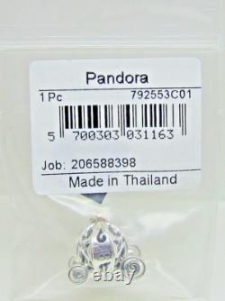 Authentic Pandora #792553C01 Disney Cinderella's Enchanted Carriage RETIRED