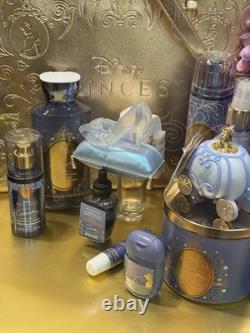 B&BW DISNEY PRINCESS CINDERELLA Full 13 PC Collection Plus PRINCESS GOLD TOTE