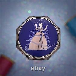 BESAME CINDERELLA DISNEY PRINCESS SIGNATURE COMPACT & LIPSTICK LE500 In Hand