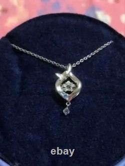 BLOOM Disney Cinderella Dancing Stone Necklace Star Pendant Butterfly New