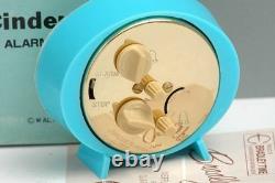 BRADLEY Disney Cinderella Tabletop Alarm Clock Vintage Japan New in Box