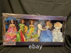 BRAND NEW Cinderell Live Action Movie 6 Piece Collector Doll Set