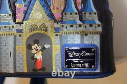 BRAND NEW Cinderella's Castle Disney World Loungefly Mini Bag Mickey, Tinkerbell