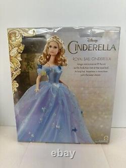 BRAND NEW Mattel 12 Disney Cinderella Royal Ball Doll Live Action Movie Figure