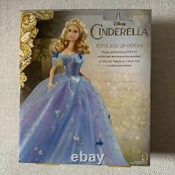 BRAND NEW Mattel 12 Disney Cinderella Royal Barbie Doll Live Action Movie