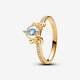 BRAND NEW Pandora Disney Cinderella's Carriage 14k Gold Plated Ring 163059C01