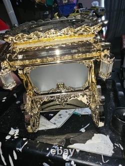 Bath & Body Works Disney Cinderella Carriage Candle 3-Wick Holder FAST SHIPPING