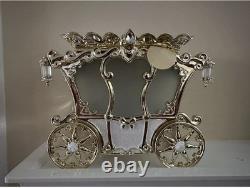 Bath & Body Works Disney Cinderella Carriage Lights Up 3-Wick Candle Holder 2025