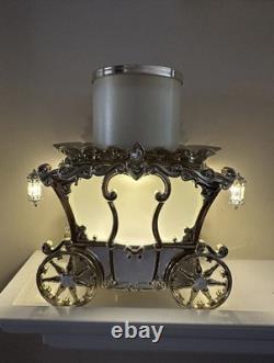 Bath & Body Works Disney Cinderella Carriage Lights Up 3-Wick Candle Holder 2025
