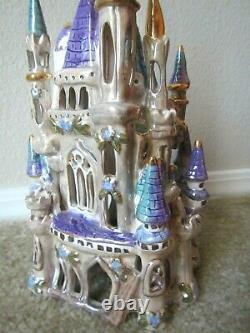 Blue Sky Heather Goldmic Disney Cinderella Castle Collectible Clayworks Limited