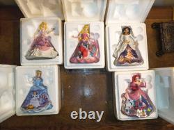 Bradford Editions Disney Dresses And Dreams Set Of 5 With Certificates
