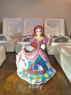 Bradford Editions Disney Dresses And Dreams Set Of 5 With Certificates