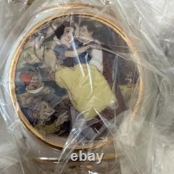 Bradford Editions Disney Princess Porcelain Ornaments Cinderella/SnowithBelle NIB