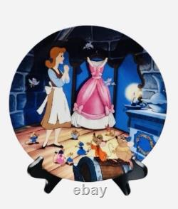 Bradford Exchange Walt Disney Cinderella 8 Plate Set By Knowles New In Box