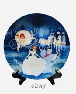 Bradford Exchange Walt Disney Cinderella 8 Plate Set By Knowles New In Box