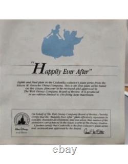 Bradford Exchange Walt Disney Cinderella 8 Plate Set By Knowles New In Box