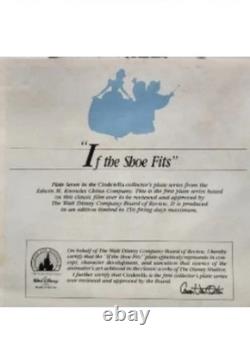 Bradford Exchange Walt Disney Cinderella 8 Plate Set By Knowles New In Box