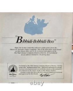 Bradford Exchange Walt Disney Cinderella 8 Plate Set By Knowles New In Box