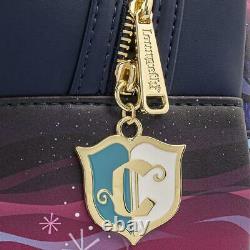 Brand New Disney Loungefly Cinderella Castle Series Mini Backpack & Wallet Set