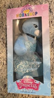 Build A Bear Cinderella Disney Princess Limited Edition Bear Collection NEW