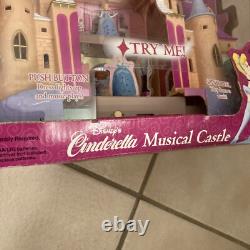 CINDERELLA MAGICAL MUSICAL CASTLE PALACE PLAYSET DISNEY PRINCESS New RARE