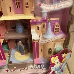 CINDERELLA MAGICAL MUSICAL CASTLE PALACE PLAYSET DISNEY PRINCESS New RARE