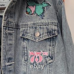 Cinderella 75th Anniversary Denim Jacket for Women by Cakeworthy NWT (XLARGE)