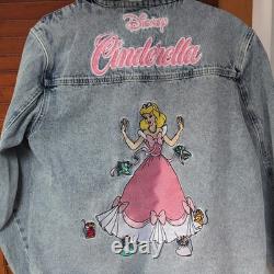 Cinderella 75th Anniversary Denim Jacket for Women by Cakeworthy NWT (XLARGE)