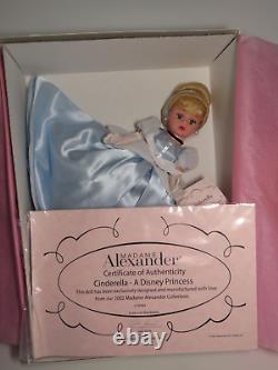 Cinderella A Disney Princess 2002 Madame Alexander 10 Doll #34950 NRFB