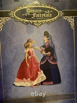 Cinderella And Lady Tremaine Disney Fairytale Designer Collection Doll NIB