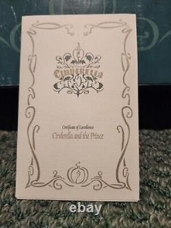 Cinderella And Prince Charming Porcelain Dolls Ltd 223/5000 New In Box Disney