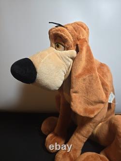 Cinderella Bruno Dog Plush Hound 18 Disney Store Exclusive Large NWT Rare Jumbo