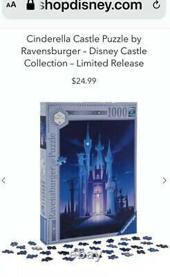 Cinderella Castle Collection NEW Disney Puzzle Sealed Box Limited Ravensburger