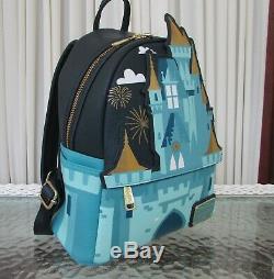 Cinderella Castle Mini Backpack Disney Parks Loungefly WDW Bag NWT