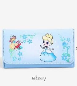 Cinderella Chibi mini backpack Loungefly/Disney with wallet BN withtags